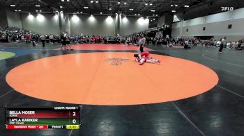 135 lbs Champ. Round 1 - Layla Kariker, Fort Osage vs Bella Moser, Ozark