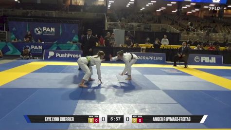 Amber R Rymarz-Freitas vs Faye Lynn Cherrier 2025 Pan Jiu Jitsu IBJJF Championship