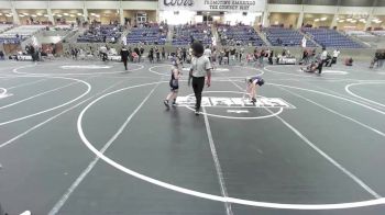 89 lbs Rr Rnd 3 - Kinlee Bice, West Texas Grapplers vs Eli Evans, Rezults Wrestling