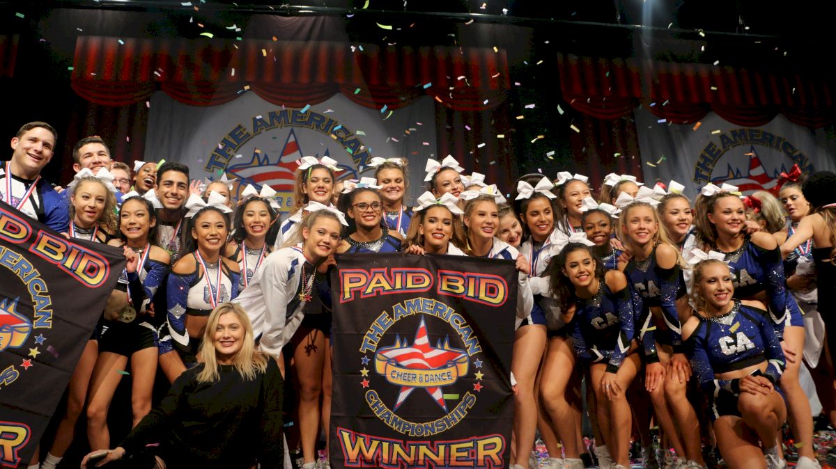 The California All Stars Worlds Bid Clean Sweep - The American Grand