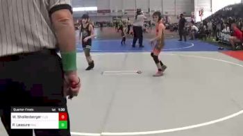 74 lbs Quarterfinal - William Shallenberger, FL/Shield vs Parker Leasure, Pikes Peak Warriors