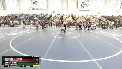 53 lbs Cons. Round 5 - Caden Smith, Anarchy Wrestling vs Greyson Howard, Clarence Wrestling Club