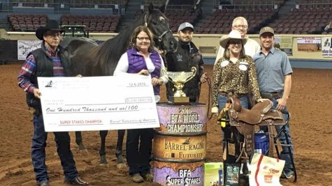 Lacey Harmon's Win at BFA SuperStakes Was a Family Affair