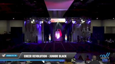 Cheer Revolution - Junior Black [2021 L4 Junior - D2 - Medium Day 1] 2021 Queen of the Nile: Richmond