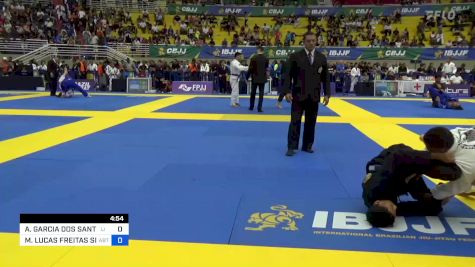 ARTHUR GARCIA DOS SANTOS PAVÃO vs MIKAEL LUCAS FREITAS SILVA 2023 Brasileiro Jiu-Jitsu IBJJF