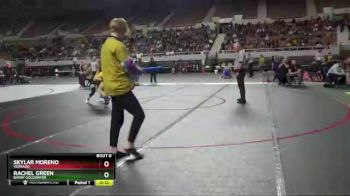 120 lbs Cons. Round 2 - Skylar Moreno, Verrado vs Rachel Green, Barry Goldwater