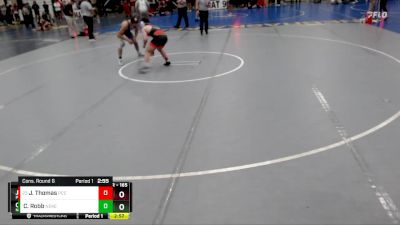 165 lbs Cons. Round 6 - Johnny Thomas, Pratt Community College vs Cael Robb, Nebraska-Kearney