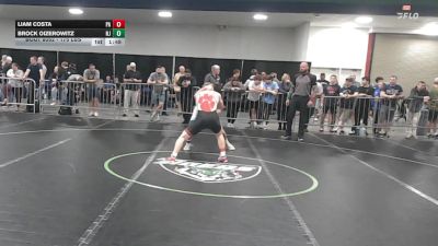 175 lbs Round Of 64 - Liam Costa, PA vs Brock Oizerowitz, NJ