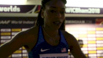 Raevyn Rogers Is Excited To Start Training With Ajee Wilson After She Gets Her Art Degree