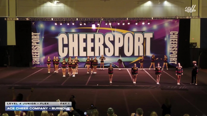 ACE Cheer Company - Burnout [2025 L4 Junior - Flex Day 1] 2025 ...