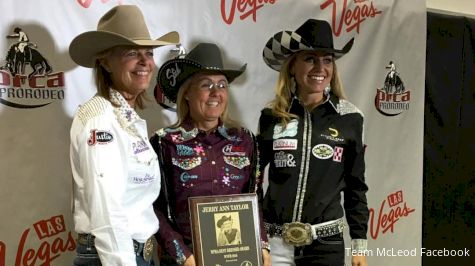 Michele McLeod Wins Jerry Ann Taylor Best Dressed Award at WNFR