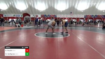 285 lbs Quarterfinal - Nicholas Boykin, Ohio State vs Michael Wolfgram, West Virginia