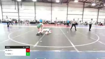 132 lbs Consi Of 32 #2 - Maxx Doris, RI vs Tristan Haley, WY