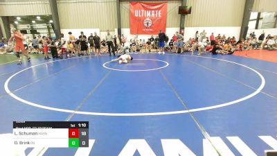 60 lbs Rr Rnd 7 - Lucas Schuman, Mat Assassins K8 A vs Owen Brink, D9