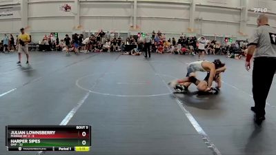 138 lbs Round 2 (6 Team) - Harper Sipes, OMP vs Julian Lownsberry, Phoenix WC 2