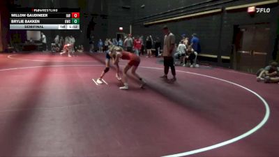 S-1 lbs Semifinal - Willow Gaudineer, Immortal Athletics WC vs Brylie Bakken, Outlaw Wrestling Club