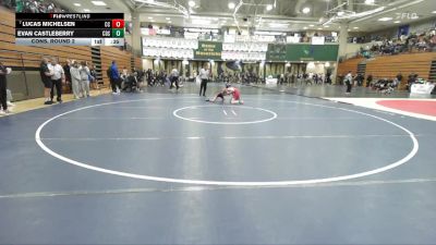 113 lbs Cons. Round 2 - Lucas Michelsen, Cathedral Catholic vs Evan Castleberry, Corona Del Sol
