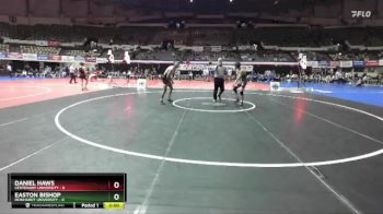 133 lbs Quarters & Wb (16 Team) - Easton Bishop, Reinhardt University vs Daniel Haws, Centenary University