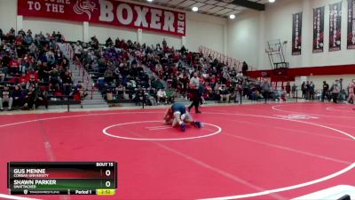 157 lbs Champ. Round 1 - Shawn Parker, Unattached vs Gus Menne, Corban University