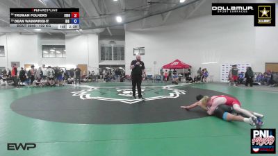 132 kg Semifinal - Truman Folkers, Sebolt Wrestling Academy vs Dean Wainwright, Big Game Wrestling Club