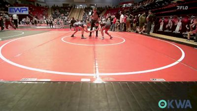 115 lbs Quarterfinal - Pippa McCall, Fort Gibson Youth Wrestling vs Cara Prock, Warner Eagles Youth Wrestling