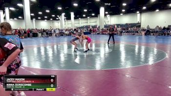 105 lbs Round 3 (8 Team) - Kirra Dunscombe, Team STL Yellow vs Jacey Mason, Team Iowa Crazy Coconuts