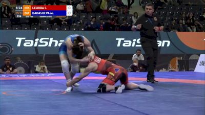 53 kg Semifinal - Iulia Leorda, MDA vs Milana Dadasheva, RUS