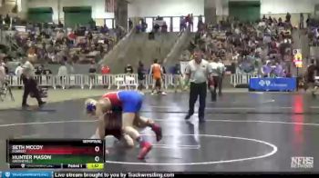 A 145 lbs Semifinal - Hunter Mason, Greeneville vs Seth Mccoy, Forrest