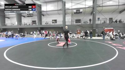 U10 FK - 71 lbs Cons. Semis - Emmitt Justus, Lake Stevens Wrestling Club vs Jameson Mays, Twin City Wrestling Club