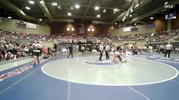 3A 285 lbs Champ. Round 1 - Tate Killian, Canyon View vs Owen Mortensen, Providence Hall