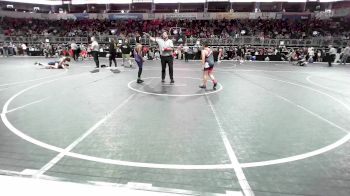 100 lbs Round Of 16 - Luke Canales, Claremore Wrestling Club vs Kingston Ferguson, Fulton Hornets