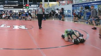 83 lbs Rr Rnd 2 - Jackston Barnhart, Dueling Bandits - MS vs Eddie Carter, Team Nauman Wrestling Club - MS