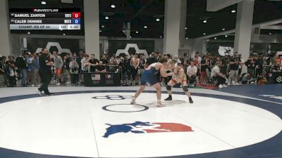 79 kg Champ. Rd Of 64 - Samuel Zanton, Team Nazar Training Center vs Caleb Dennee, Wisconsin Regional Training Center