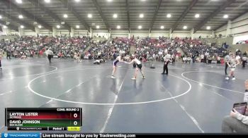 135 lbs Cons. Round 2 - David Johnson, Box Elder vs Layton Lister, Skyridge