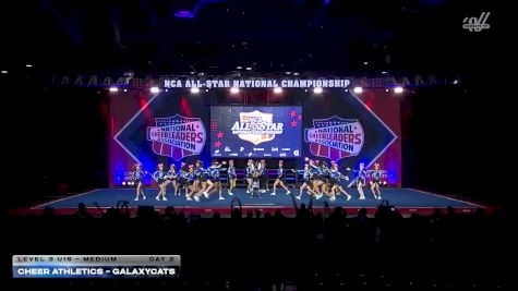 Cheer Athletics - GalaxyCats [2026 L3 U16 - Medium Day 2] 2026 NCA All-Star National Championship
