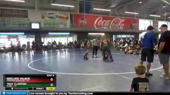 40 lbs Round 2 (10 Team) - Troy Clanton, Storm vs Adelaide Wilbur, Predator Wrestling