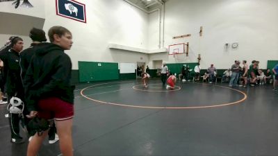 157 lbs Round 3 - Garrett Wiggins, Greybull/Riverside vs Anthony Cruz, Rawlins