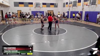 120 lbs Cons. Round 3 - Trenten Hoover, Mat Monsters Wrestling Club vs Milo Martinez, Titans Wrestling Club