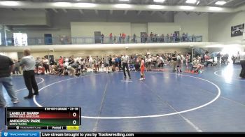 73-78 lbs Round 3 - Andersen Park, North Tustin vs Lanelle Sharp, Uintah Girls Wrestling