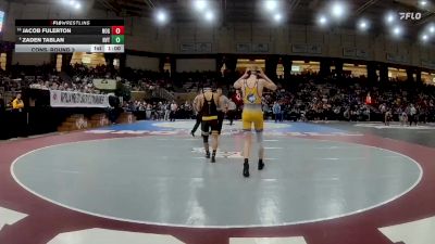 152 lbs Quarterfinal - Gavin Carroll, Quakertown vs Evan Petrovich, Connellsville