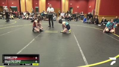 118 lbs Round 4 (6 Team) - Sydney Stieb, Untouchables vs NalaLynn Forist, MI Queen Of The Mats