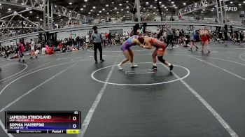 145 lbs Finals (2 Team) - Sophia Massefski, Validus WC vs Jameson Strickland, Lady Assassins