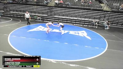 109 lbs Champ. Round 1 - Ryder Johnson, Cedar Valley vs Christian Mask, Lone Peak High School