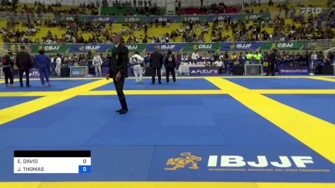 ETHAN DAVID vs JOEL THOMAS HETZEL 2023 Brasileiro Jiu-Jitsu IBJJF