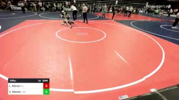 54 lbs Quarterfinal - Luka Moran, Billings WC vs Colt Stocks, LSRV Mat Rats