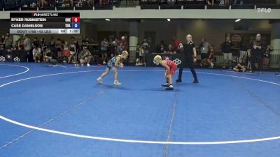 62 lbs Cons. Sub-semis - Ryker Rubinstein, King Select vs Case Danielson, Texas Elite