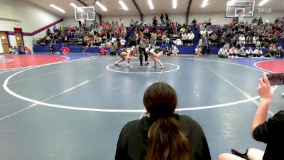 125 lbs Consi Of 8 #2 - Joscelyn Rostamo, Owasso Girls HS vs Paytyn Schaefer, Cleveland Public Schools