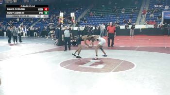 113 lbs Consi Of 32 #2 - Bryce Oyedemi, Hampden Charter High vs Jimmy James III, Springfield Central