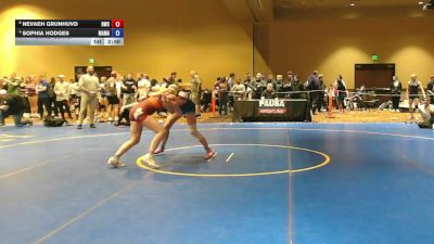 140 lbs Cons. Semis - Nevaeh Grunhuvd, Diehard Wrestling Club vs Sophia Hodges, Maryland Mana