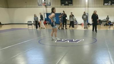 131 Frosh/soph Semifinal - Annabelle Petsinger, Iowa Central Community College vs Kylee Shoop, Upper Iowa